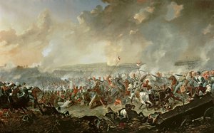 Die Schlacht von Waterloo, 18. Juni 1815